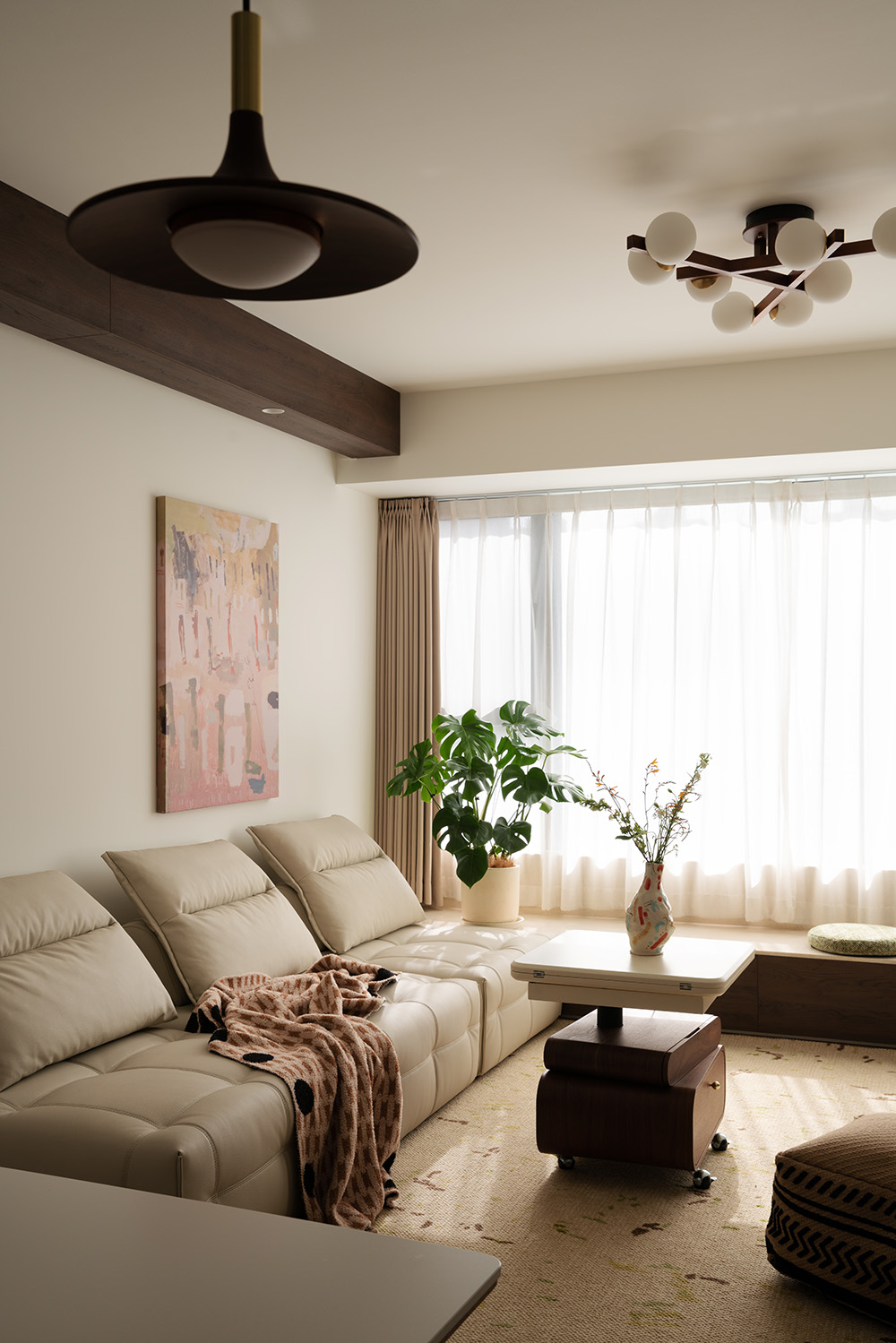 120㎡,住宅设计,松弛感住宅,现代风格家装设计,家装设计,公寓设计,奶油风住宅,住宅设计案例,住宅设计方案,北京住宅-一厘空间万种生活,北京,赫兹设计