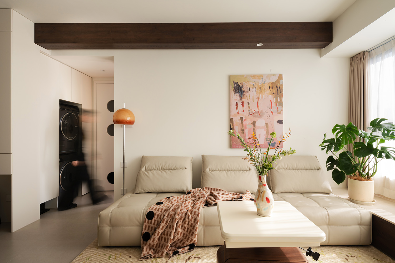 120㎡,住宅设计,松弛感住宅,现代风格家装设计,家装设计,公寓设计,奶油风住宅,住宅设计案例,住宅设计方案,北京住宅-一厘空间万种生活,北京,赫兹设计