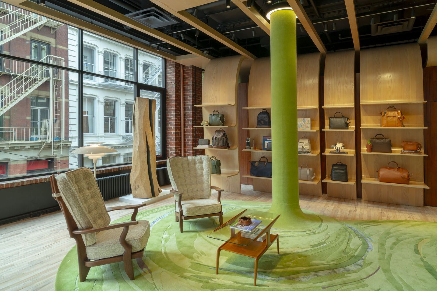 零售店设计,专卖店设计,Heatherwick Studio,精品店,纽约,巴黎时尚品牌,精品店设计方案,珑骧,Longchamp