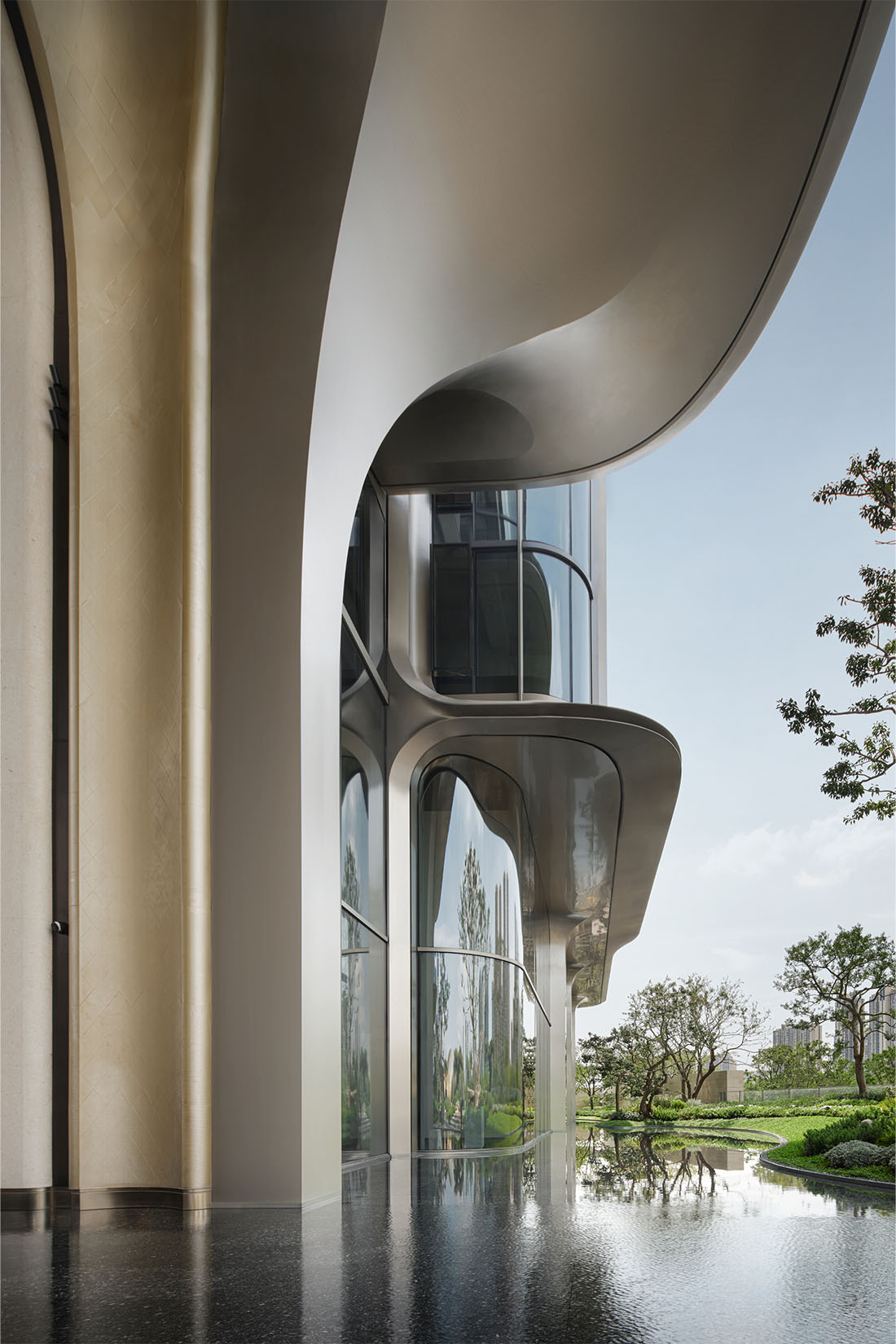 售楼处设计,营销中心设计,售楼处设计案例,售楼处设计方案,大堂设计,售楼处软装设计,现代风格售楼处,保利售楼处,佛山,佛山保利·天瓒双子塔首层大堂,ENJOYDESIGN燕语堂