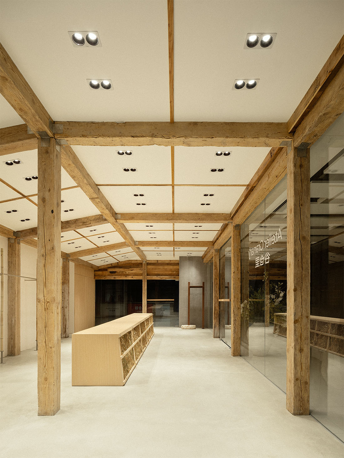 展厅设计,面料展厅,材料展厅设计,企业展厅设计,展厅展览空间,展厅设计案例,展厅设计方案,展厅装修,广州谷仓里面料展厅,广州,Unknown design非知名设计