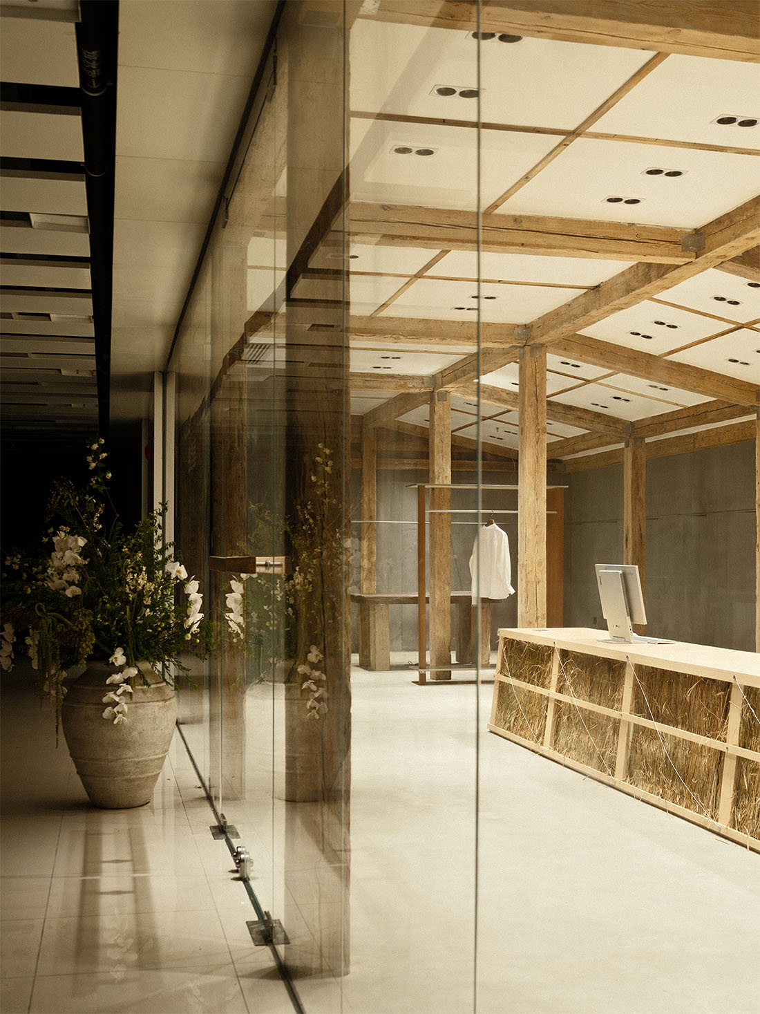 展厅设计,面料展厅,材料展厅设计,企业展厅设计,展厅展览空间,展厅设计案例,展厅设计方案,展厅装修,广州谷仓里面料展厅,广州,Unknown design非知名设计