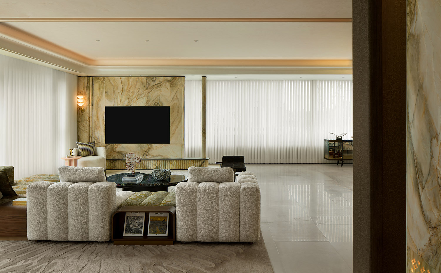 216㎡,样板间设计,大平层样板间,样板间设计案例,样板间设计方案,现代风格样板间设计,轻奢样板间,赣州中海·自然入室奢居典藏,赣州,零次方设计