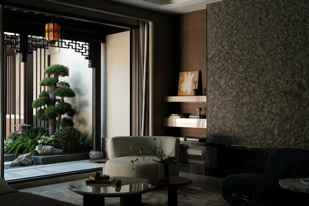 600㎡别墅设计,别墅设计,600㎡,现代风格别墅设计,东方美学别墅,别墅设计案例,别墅设计方案,庭院别墅设计,杭州别墅-光之合院家的对话诗,杭州,袁杰设计事务所