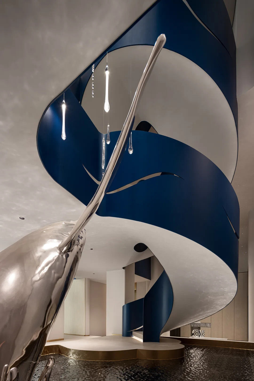 1000㎡别墅设计,1000㎡,别墅设计案例,别墅设计方案,别墅装修,现代风格别墅,庭院别墅设计,极简美学别墅,别墅大宅,杭州别墅-冰海之境,杭州,陈旭凯设计师