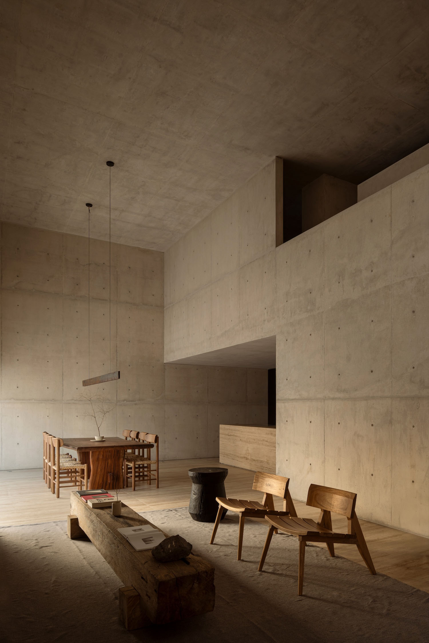 HW Studio,别墅设计,别墅设计案例,别墅装修,极简风格别墅设计,墨西哥,极简主义,清水混凝土