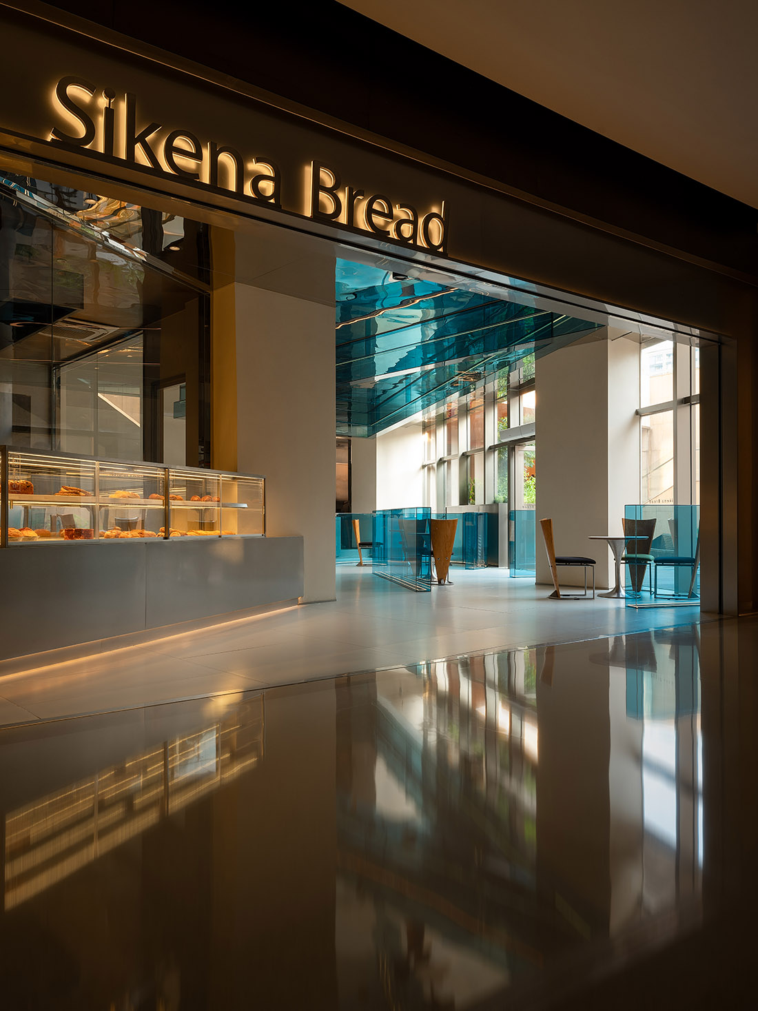 面包店设计,烘焙店设计,创意面包店,开放式面包店,面包店设计案例,面包店设计方案,面包店装修,无锡 Sikena Bread 斯科纳面包店,无锡,左山右川建筑设计