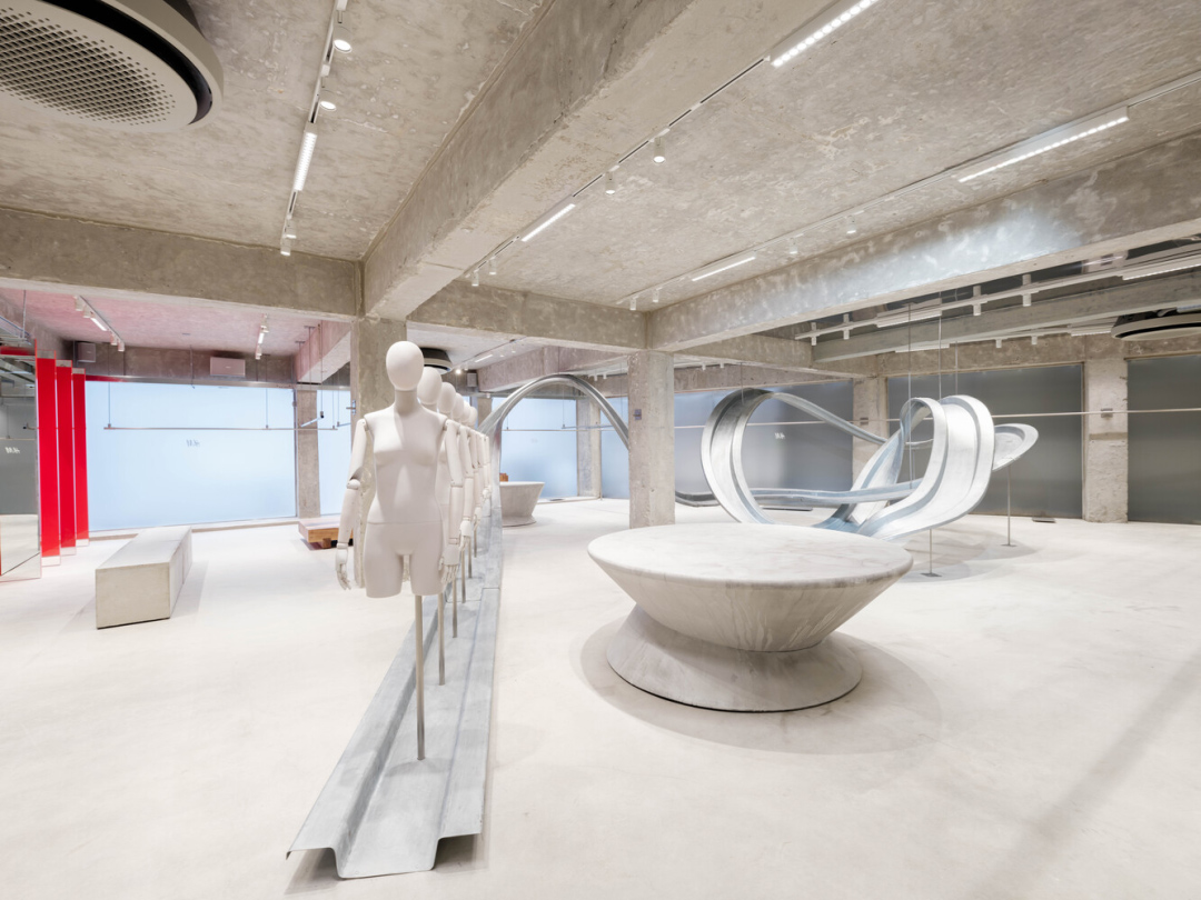 零售店设计,旗舰店设计,SKYnoa,韩国,首尔,H&M旗舰店,服装店设计方案,服装店