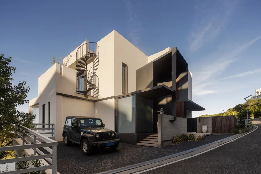 吾上设计,别墅设计,别墅设计案例,别墅装修,温州,海景别墅,海畔别墅,野兽派风格,海景别墅