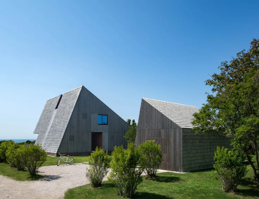 Bates Masi + Architects,别墅设计,别墅设计案例,别墅装修,美国,海景别墅,悬崖别墅,原木色,度假别墅,建筑师自宅