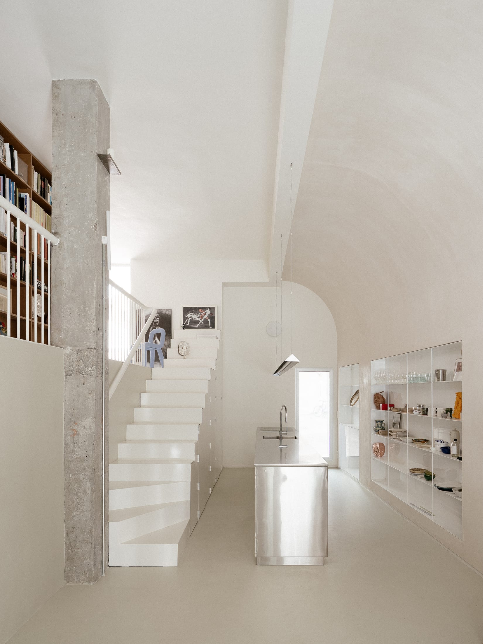 Burr,公寓设计,公寓设计案例,西班牙,极简风格公寓设计,阁楼,极简主义,公寓改造,马德里