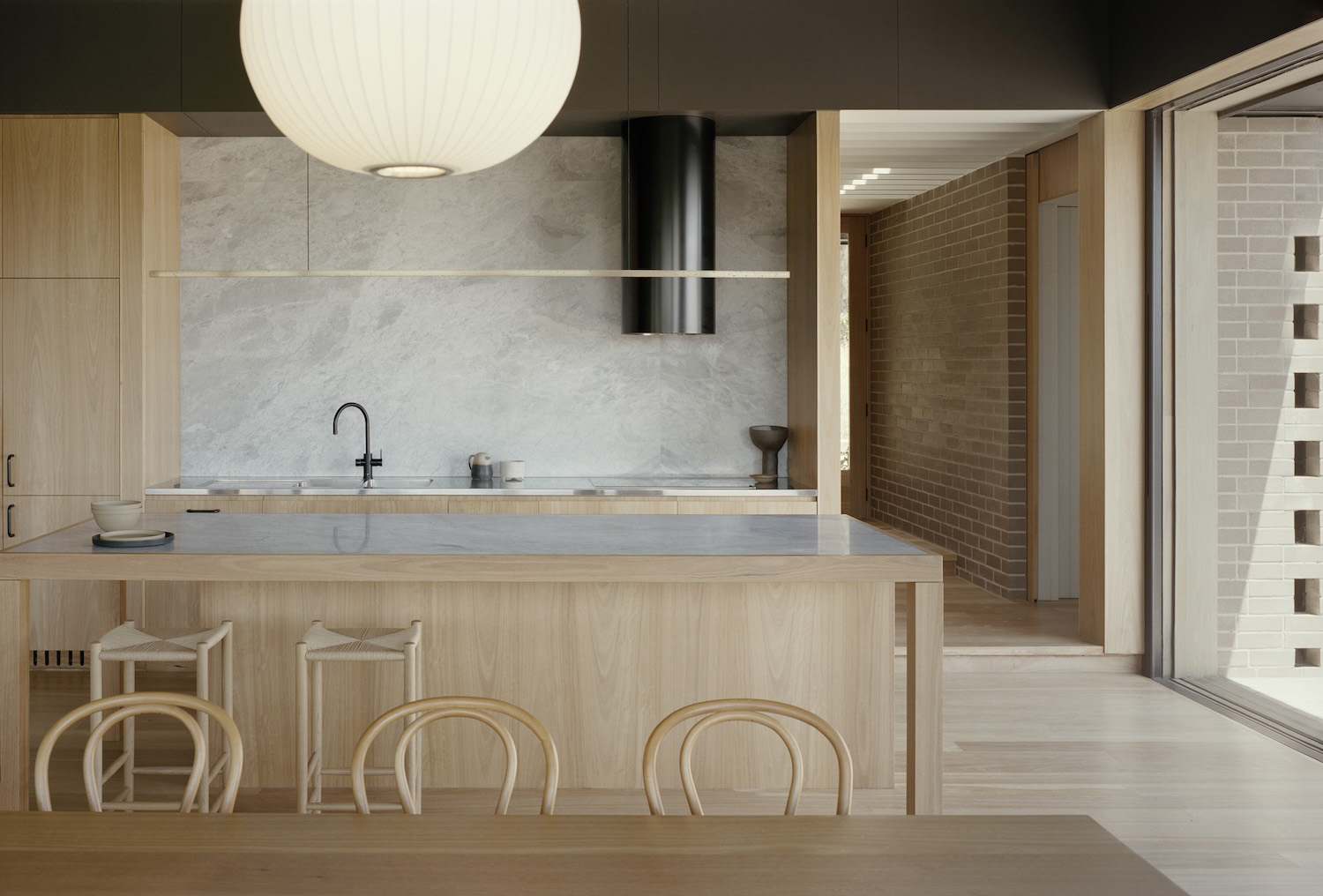 Figureground Architecture,别墅设计,别墅设计案例,别墅装修,澳大利亚,极简主义别墅,极简风格别墅,原木色,度假别墅