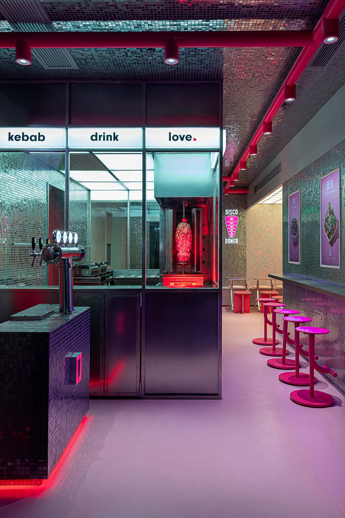 餐厅设计,街边餐厅设计,小餐厅设计,快餐店设计,街边快餐店,创意小餐厅,餐厅设计案例,餐厅设计方案,餐厅装修,上海KEBABA餐厅,上海,问和答建筑设计