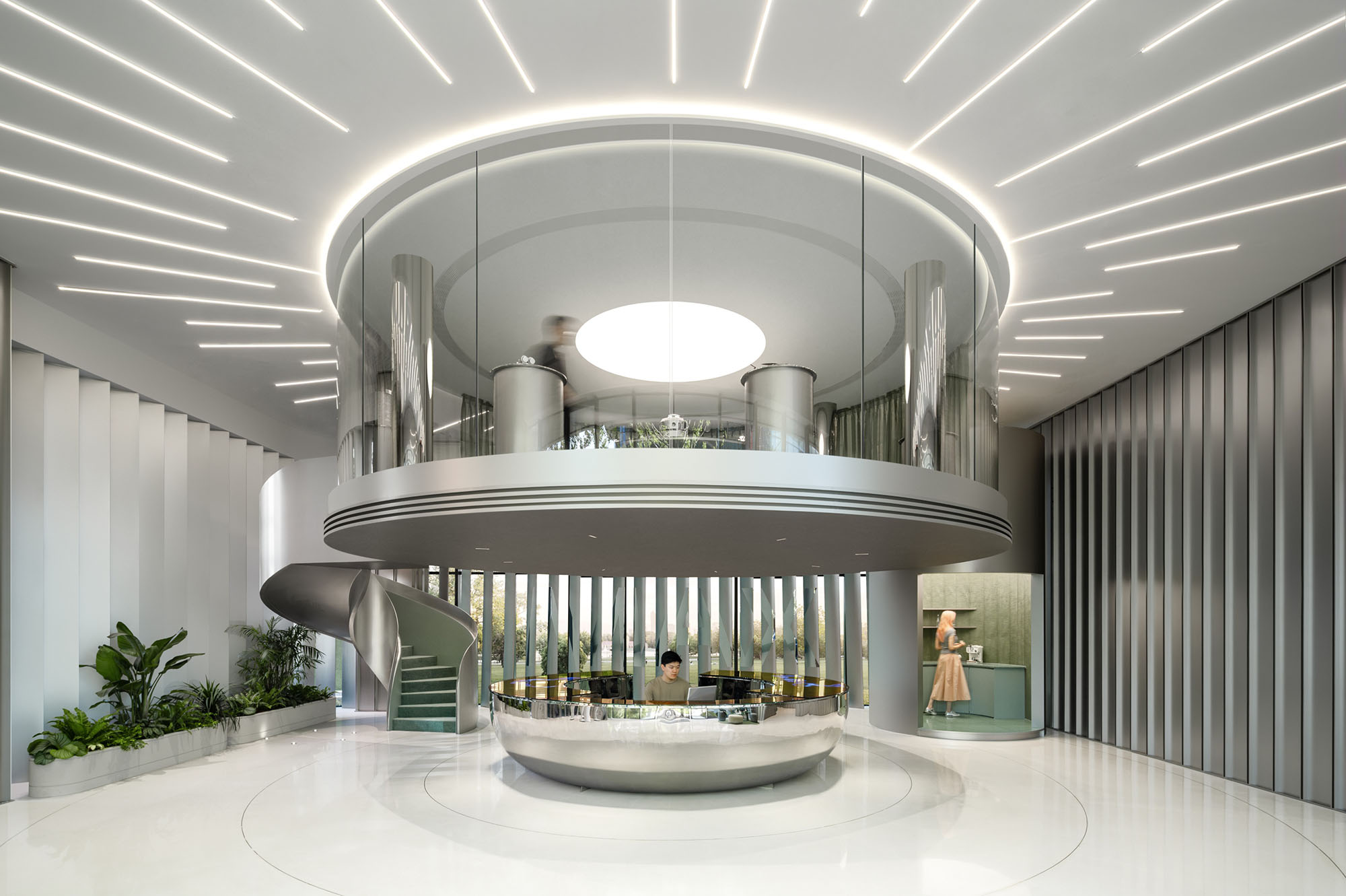 IFG伊波莱茨建筑设计,办公室设计案例,办公室设计方案,宁波,MAX科技园,销售中心,办公室设计