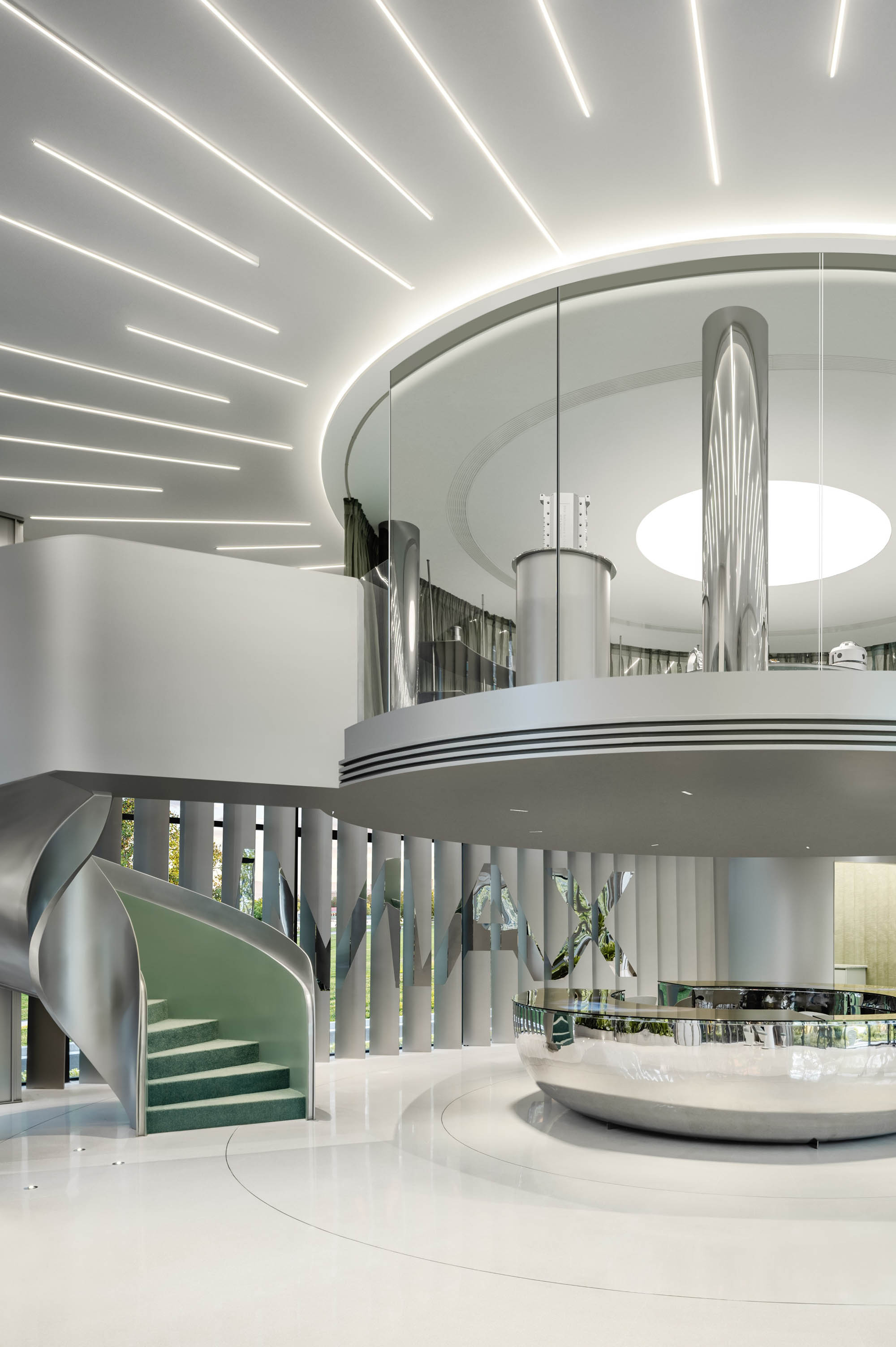 IFG伊波莱茨建筑设计,办公室设计案例,办公室设计方案,宁波,MAX科技园,销售中心,办公室设计