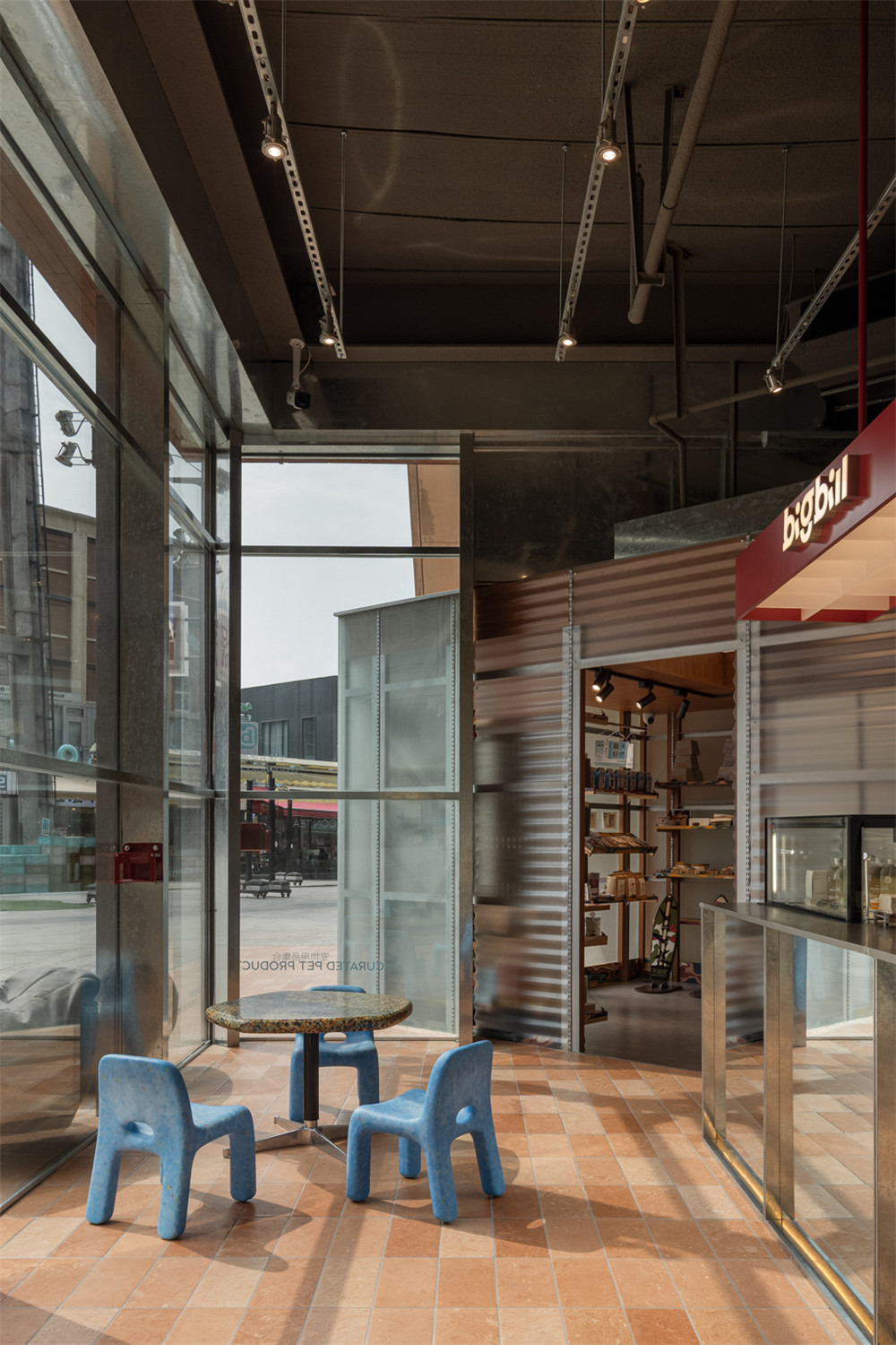 宠物店设计,人宠空间设计,宠物零食店,宠物商店设计,商店设计,零售店设计,零售店设计案例,零售店设计方案,西安big bill宠物空间,西安,MOS木石设计