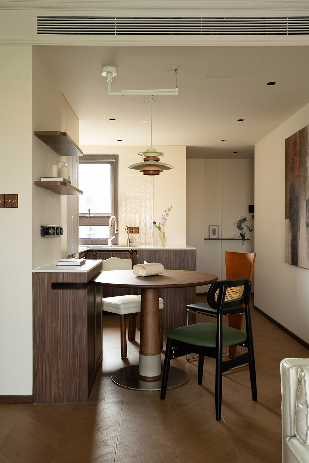 78㎡,住宅设计,公寓设计,松弛感住宅,现代风格家装设计,家装设计,公寓改造,奶油风住宅,住宅设计案例,住宅设计方案,北京两居室公寓-自然与艺术的共生,北京,赫兹设计