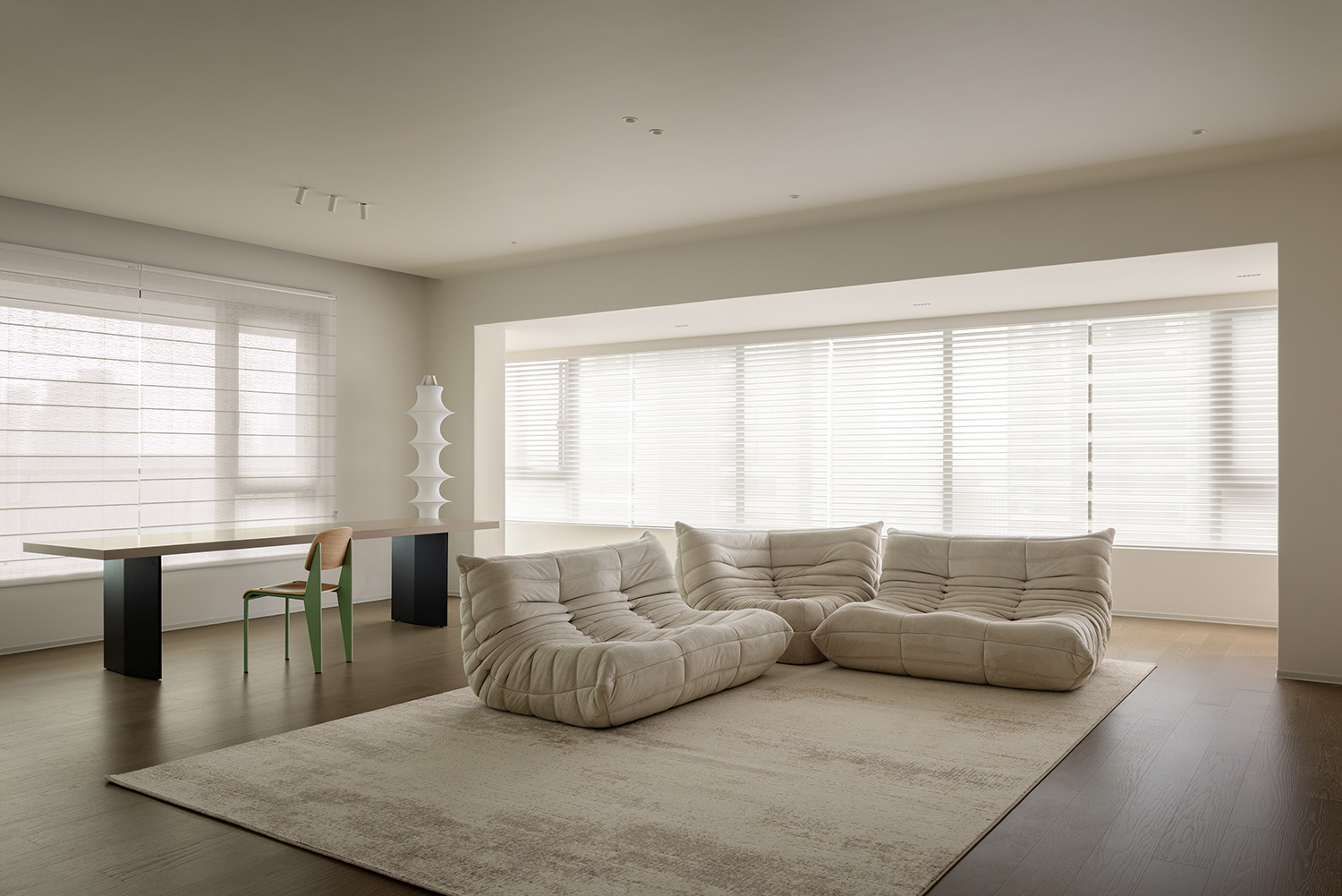 198㎡大平层,198㎡,住宅设计案例,住宅设计,现代风格家装设计,极简大平层,大平层设计,大平层设计案例,大平层设计方案,成都纯粹极简大平层-去芜之冗归心之静,成都,池也设计