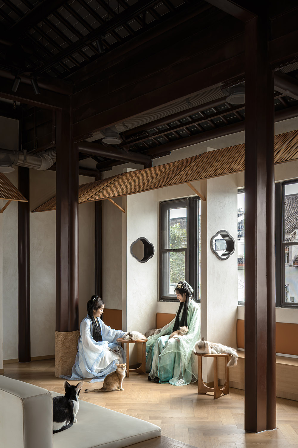 宠物店设计,宠物零售空间,人宠空间设计,商店设计,宠物店设计案例,宠物店设计方案,宠物店装修,苏州平江老街上的萌宠空间,平介设计,杨楠