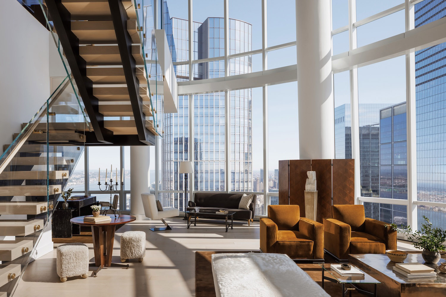 Nate Berkus,公寓设计,公寓设计案例,纽约,极简风格公寓设计,复式公寓,极简主义