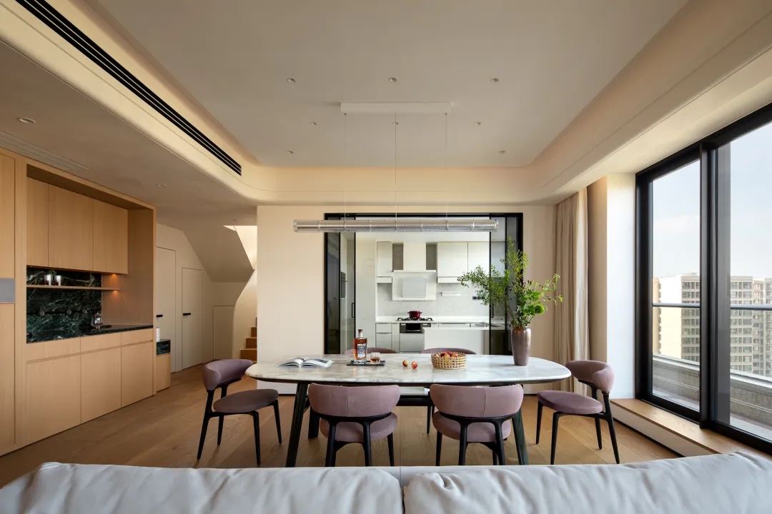 260㎡复式设计,复式住宅,复式空间设计,现代风格复式设计,顶层复式住宅,复式设计案例,复式设计方案,杭州西溪诚园云顶复式大宅,杭州,陈正设计师