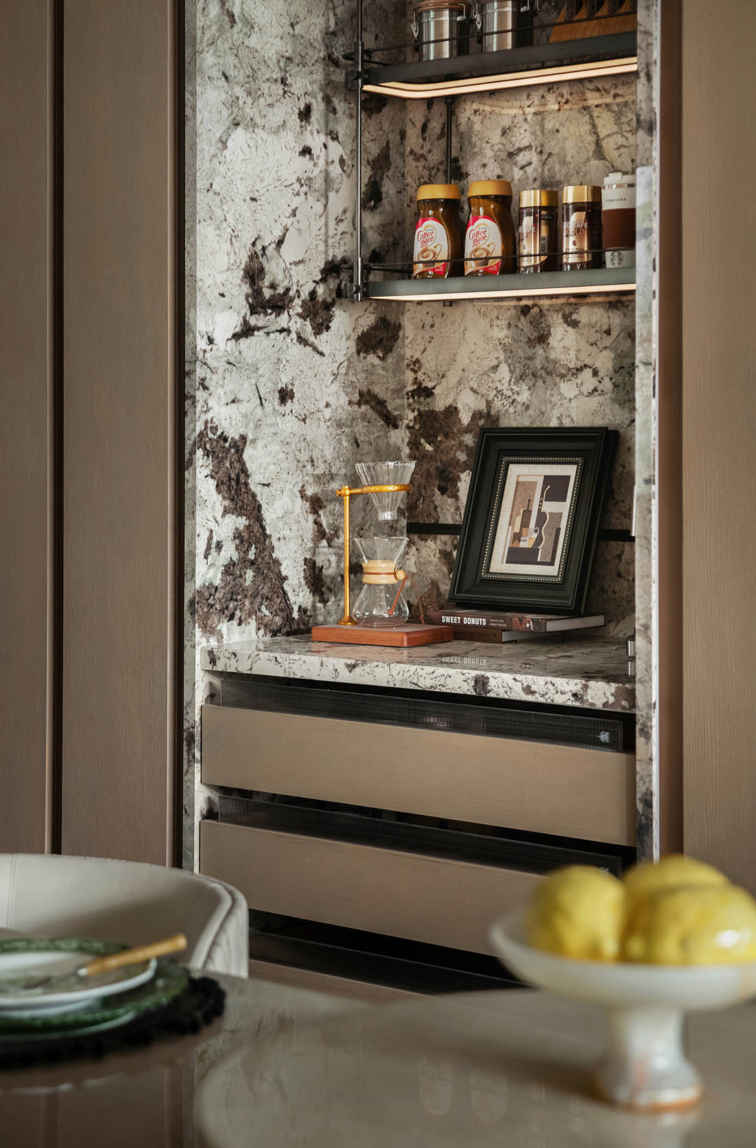 115㎡,122m²,85m²,样板间设计,公寓样板间,小户型样板间,样板间设计案例,样板间设计方案,现代风格样板间设计,轻奢样板间,以空间书写生活秩序：福州榕发云玺的三种栖居演绎,福州,栋三尺设计