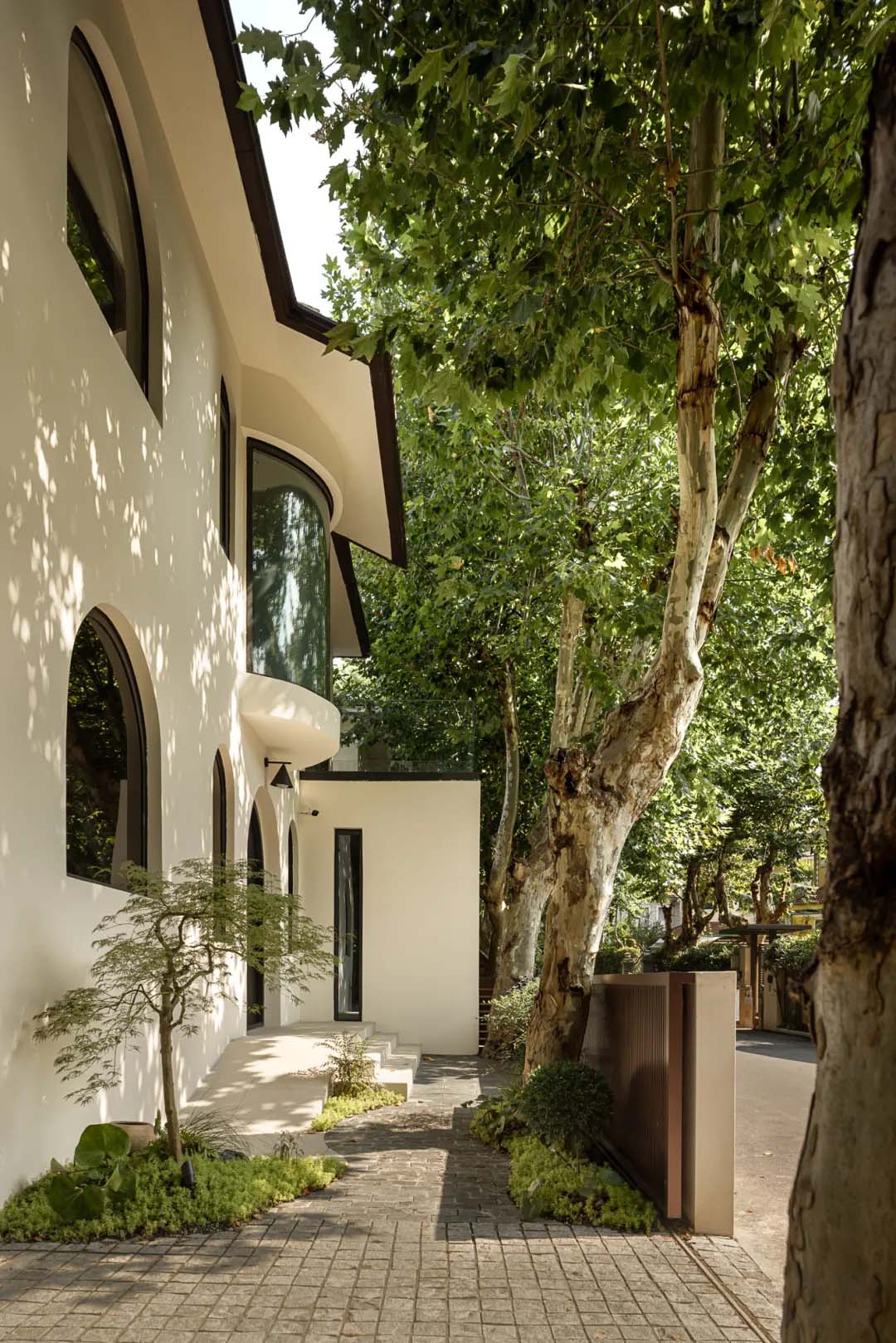 别墅改造,旧宅翻新,别墅设计,别墅设计案例,别墅设计方案,住宅设计,现代风格别墅设计,微水泥,上海梧桐下的老别墅-光影新生,上海,白东旭,焦恒