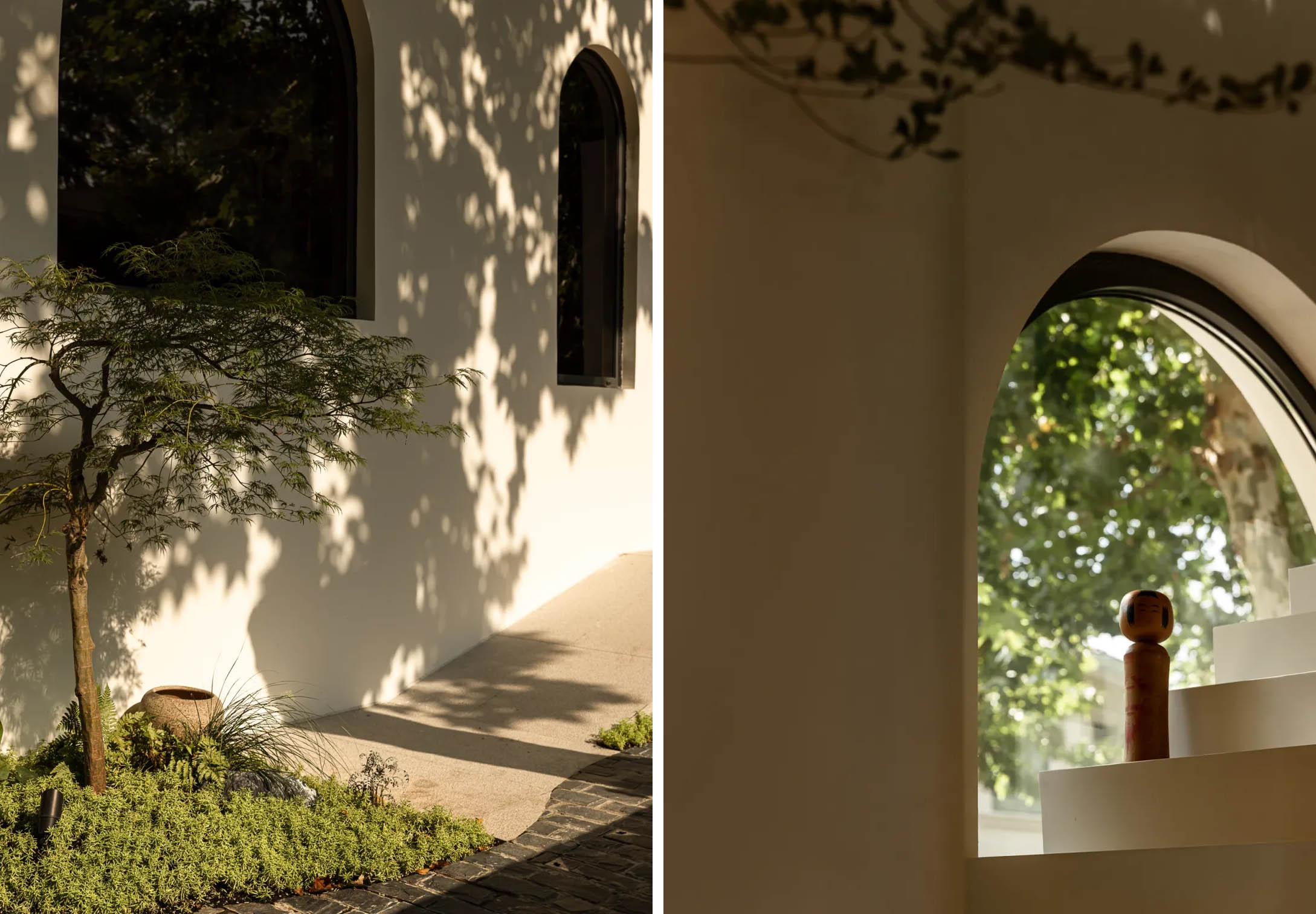 别墅改造,旧宅翻新,别墅设计,别墅设计案例,别墅设计方案,住宅设计,现代风格别墅设计,微水泥,上海梧桐下的老别墅-光影新生,上海,白东旭,焦恒