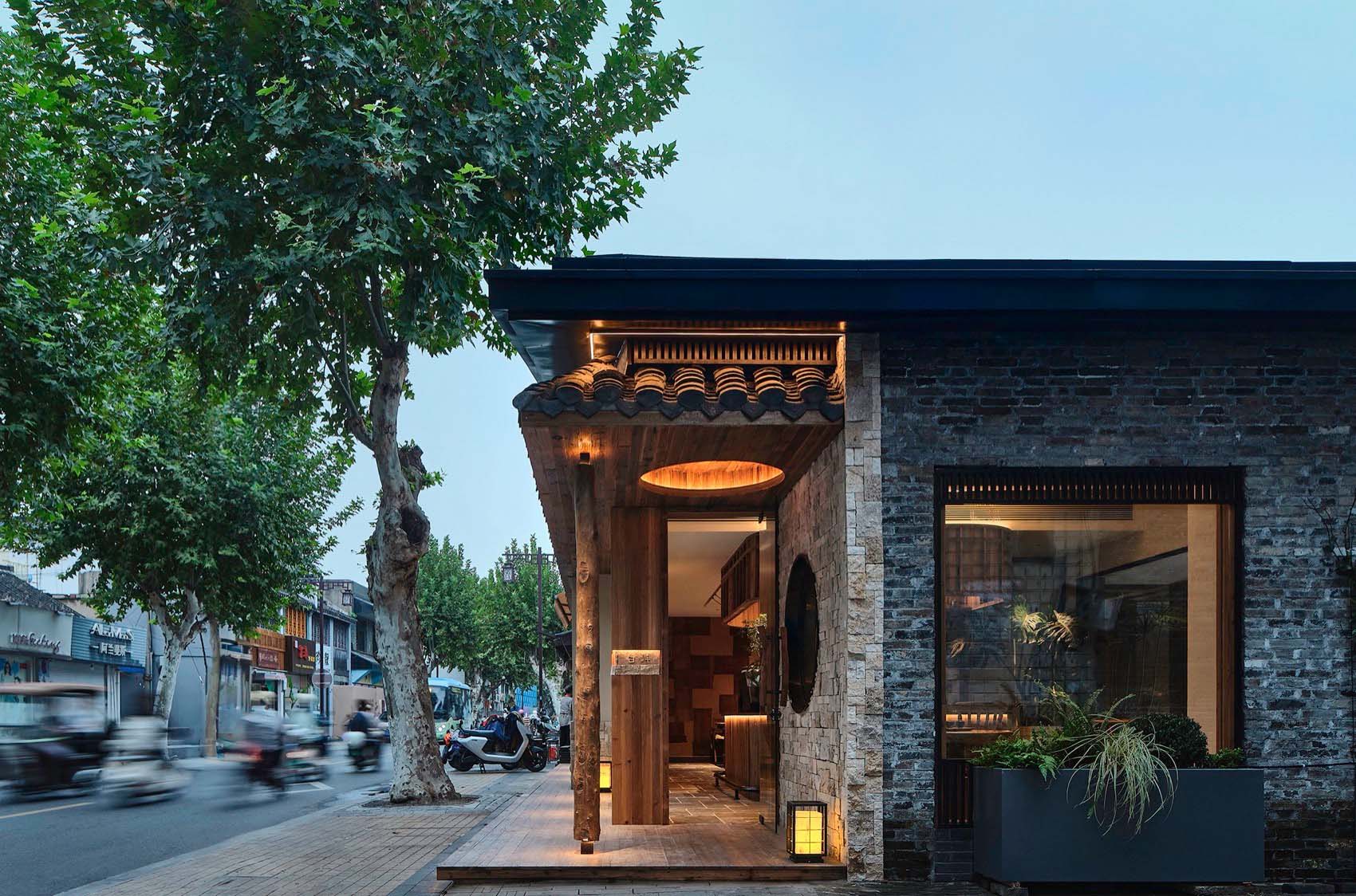 咖啡店设计,建筑改造,街边咖啡店,咖啡店设计案例,咖啡店设计方案,老房子改造咖啡店,庭院咖啡店,江苏扬州白洋·咖啡,江苏扬州,苏格空间建筑设计