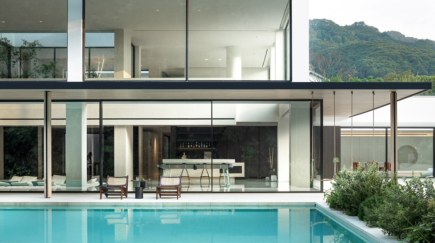 2000㎡别墅设计,2000㎡,别墅设计案例,别墅设计方案,住宅设计,别墅设计,豪宅设计,山景别墅,半山别墅,现代风格别墅设计,浙江绍兴山景别墅,浙江绍兴,时上建筑空间设计,沈墨