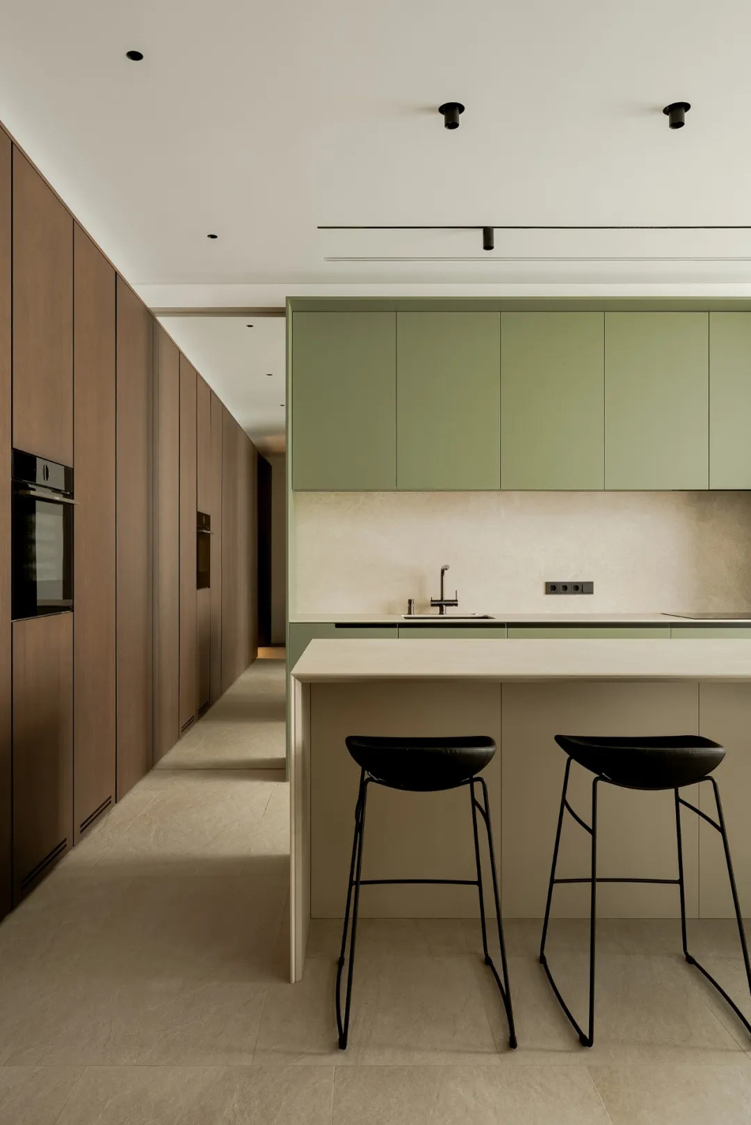 Bezmirno,公寓设计,公寓设计案例,乌克兰,基辅,极简风格公寓设计,极简主义