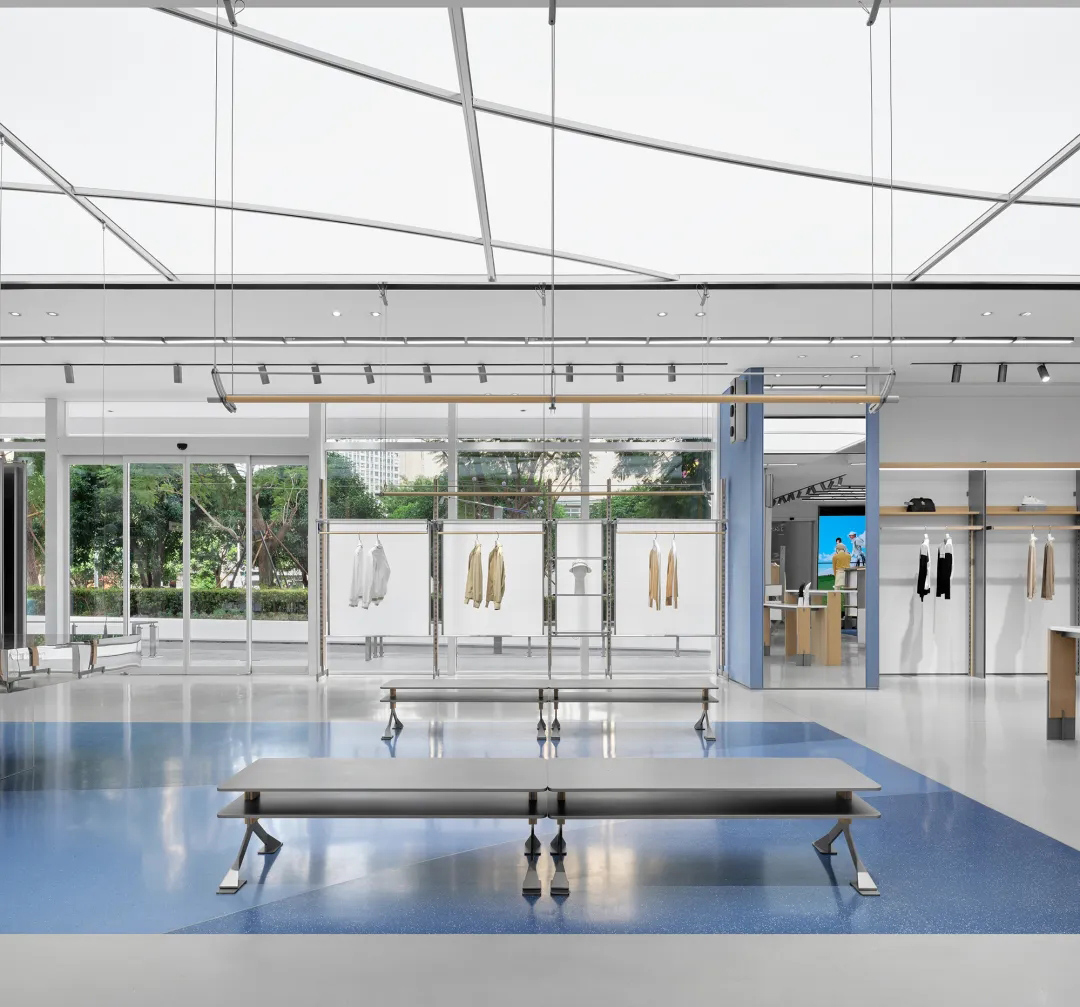 运动品牌服装店,服装店设计,服装零售店,零售店设计,创意零售店,商店设计,服装店设计案例,服装店设计方案,福建晋江Munsingwear万星威总部店,福建晋江,立品设计