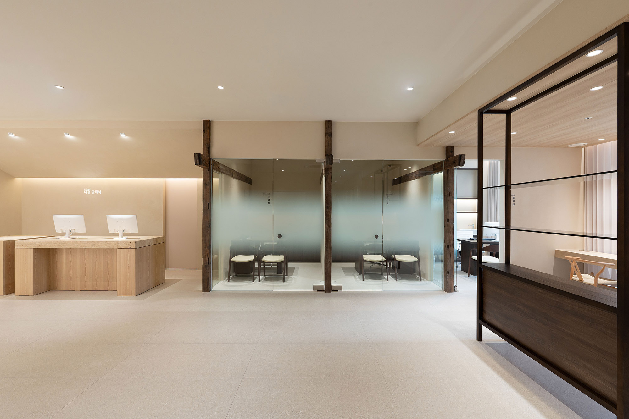 Design Studio Mono,诊所设计,韩国,首尔,诊所设计案例,诊所设计方案,极简主义诊所,Kyeol Clinic