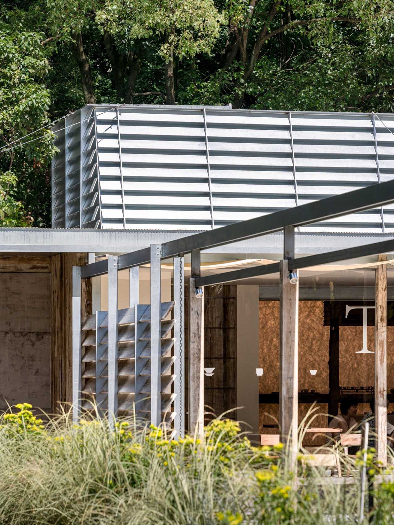 建筑设计,公园茶室,户外茶室设计,户外茶室建筑,茶室设计案例,茶室设计方案,重庆野一茶集Yeeii Tea,重庆,几里建筑