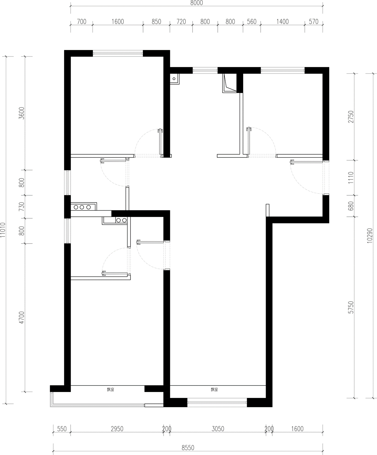 101㎡,住宅设计,公寓设计,现代风格家装设计,家装设计,轻法式田园风,住宅设计案例,住宅设计方案,北京轻法式田园风住宅,北京,赫兹设计