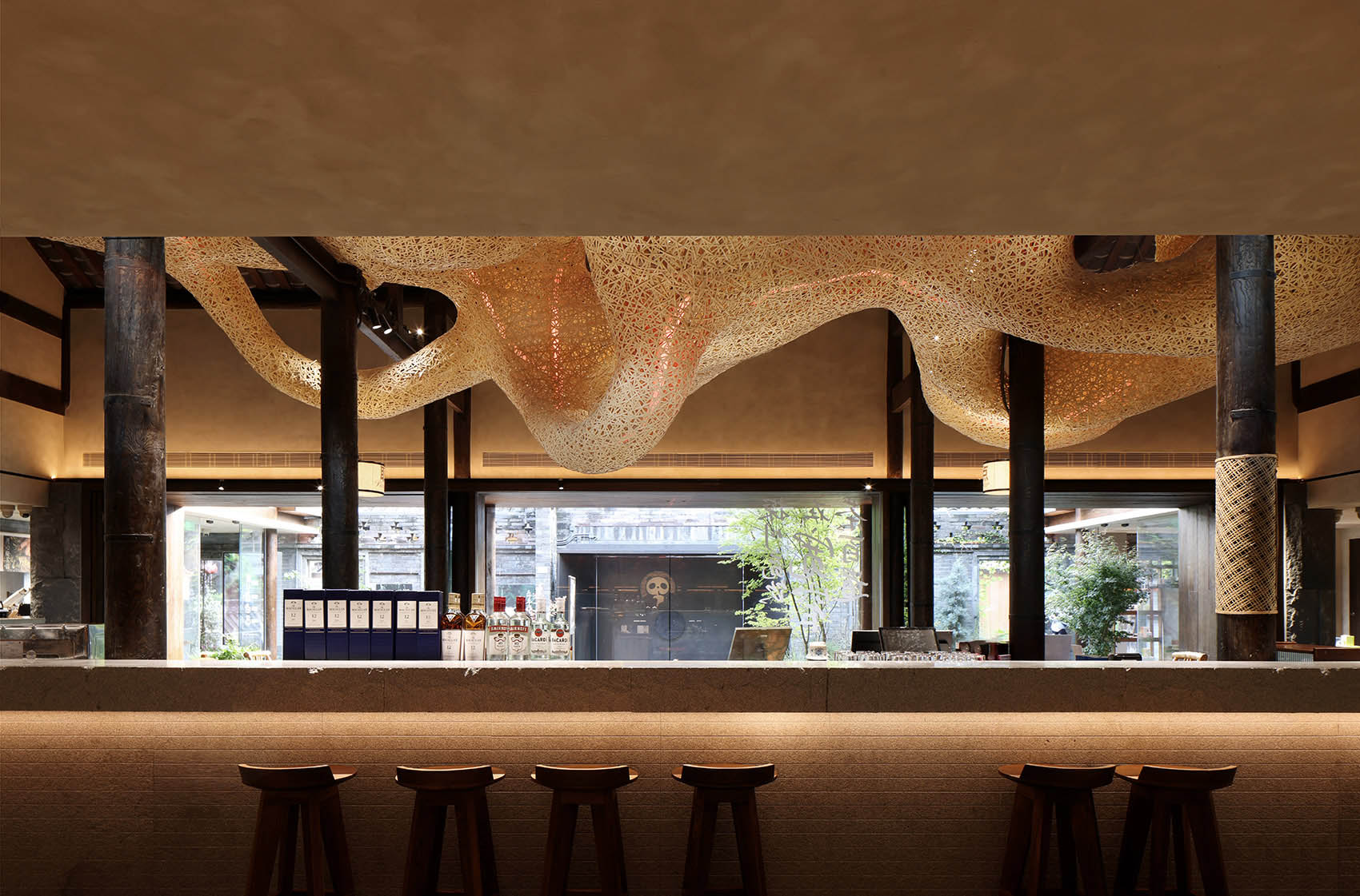 茶百道,茶饮店设计,旗舰店设计,茶饮旗舰店,主题茶饮店,茶饮店设计案例,茶饮店设计方案,茶百道·成都宽窄巷子旗舰店,成都,UND设计事务所