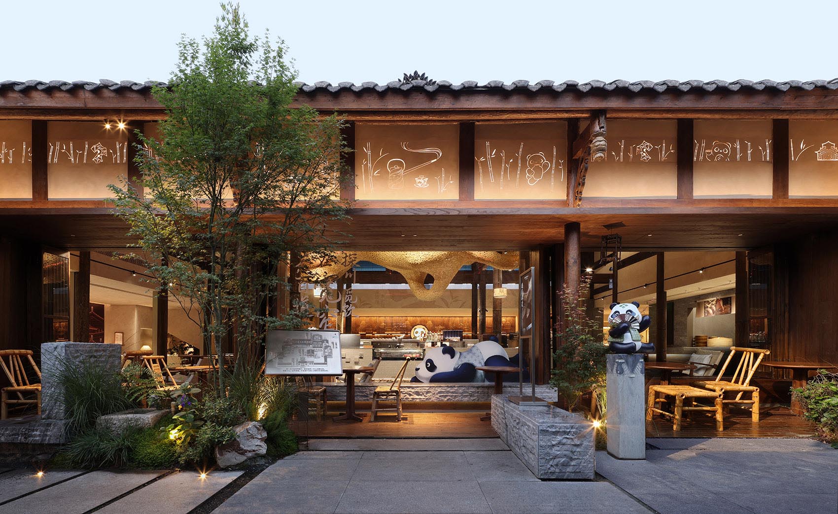 茶百道,茶饮店设计,旗舰店设计,茶饮旗舰店,主题茶饮店,茶饮店设计案例,茶饮店设计方案,茶百道·成都宽窄巷子旗舰店,成都,UND设计事务所