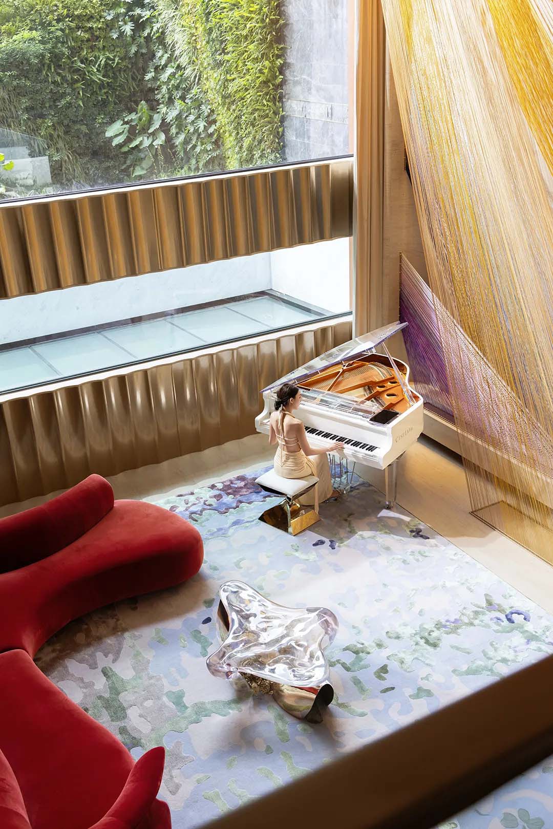 叠墅设计,叠墅样板间,样板间设计,轻奢样板间,样板间设计案例,样板间设计方案,样板间软装设计,样板间美学空间,现代风格样板间设计,成都国锐白玉茗艺墅下叠,成都,MTO洣图设计