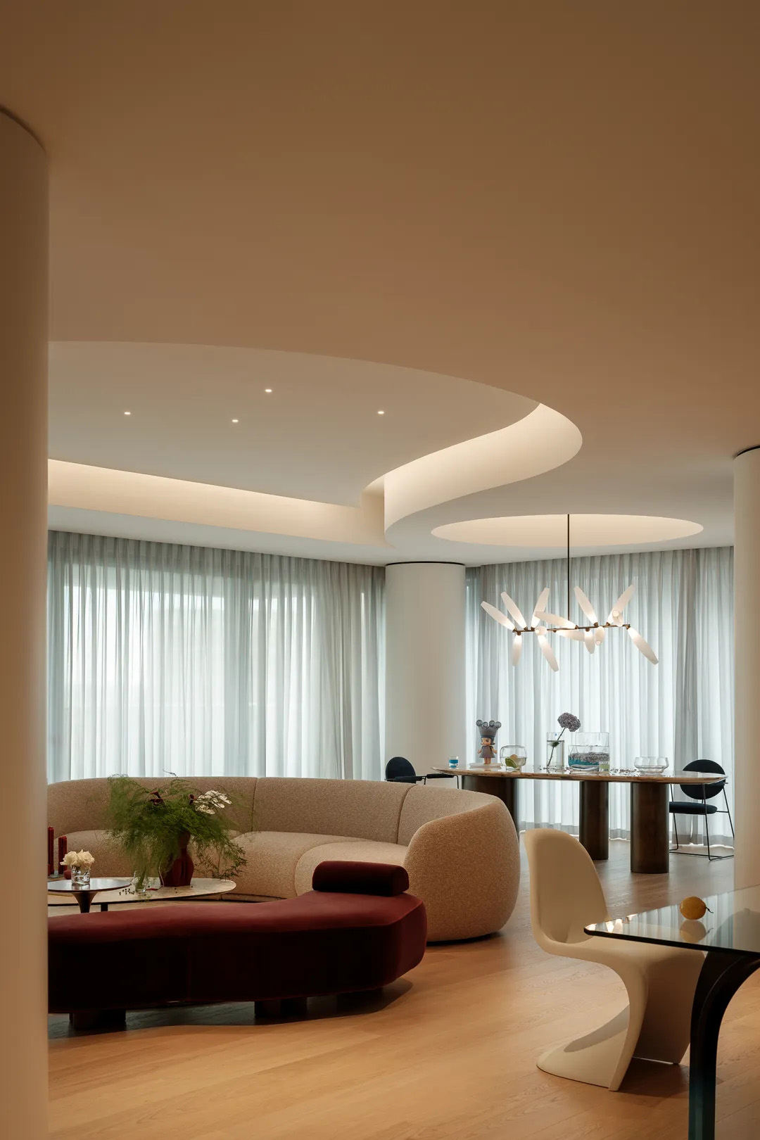 大平层设计,390㎡大平层,390㎡,现代风格大平层设计,超级大平层,大平层装修,大平层,大平层设计案例,东莞,东莞松山湖隐奢大平层,T&D知行空间设计