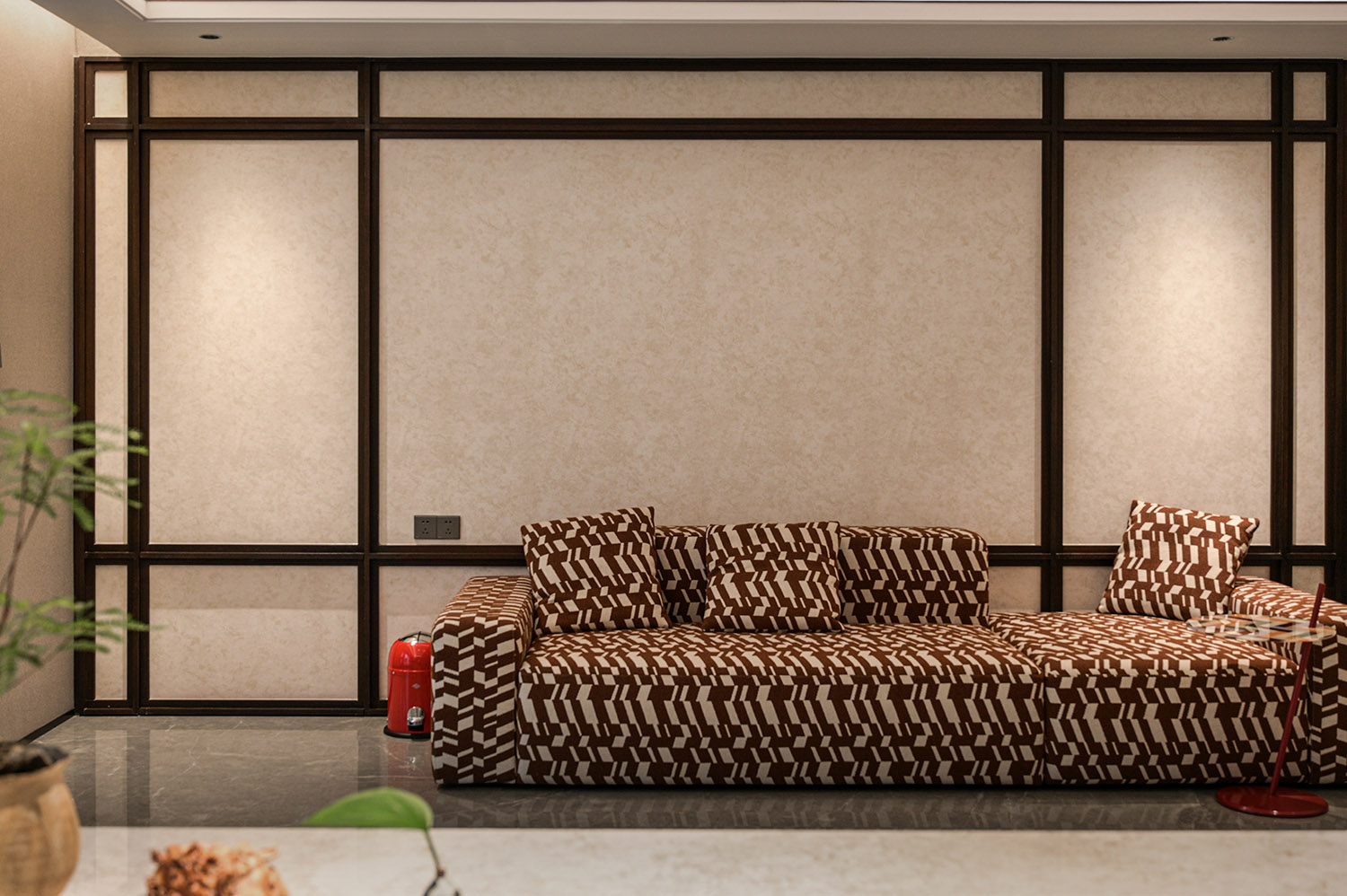 195㎡大平层,195㎡,住宅设计,复古风大平层,复古风住宅,现代风格家装设计,大平层设计案例,大平层设计方案,福清复古风大平层-梵熙,福建福清,廿上设计事务所