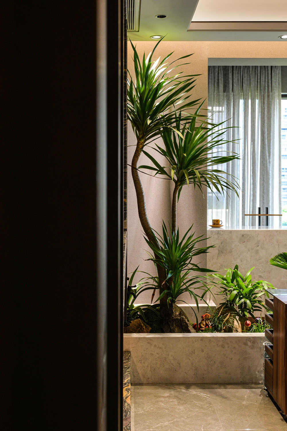 195㎡大平层,195㎡,住宅设计,复古风大平层,复古风住宅,现代风格家装设计,大平层设计案例,大平层设计方案,福清复古风大平层-梵熙,福建福清,廿上设计事务所