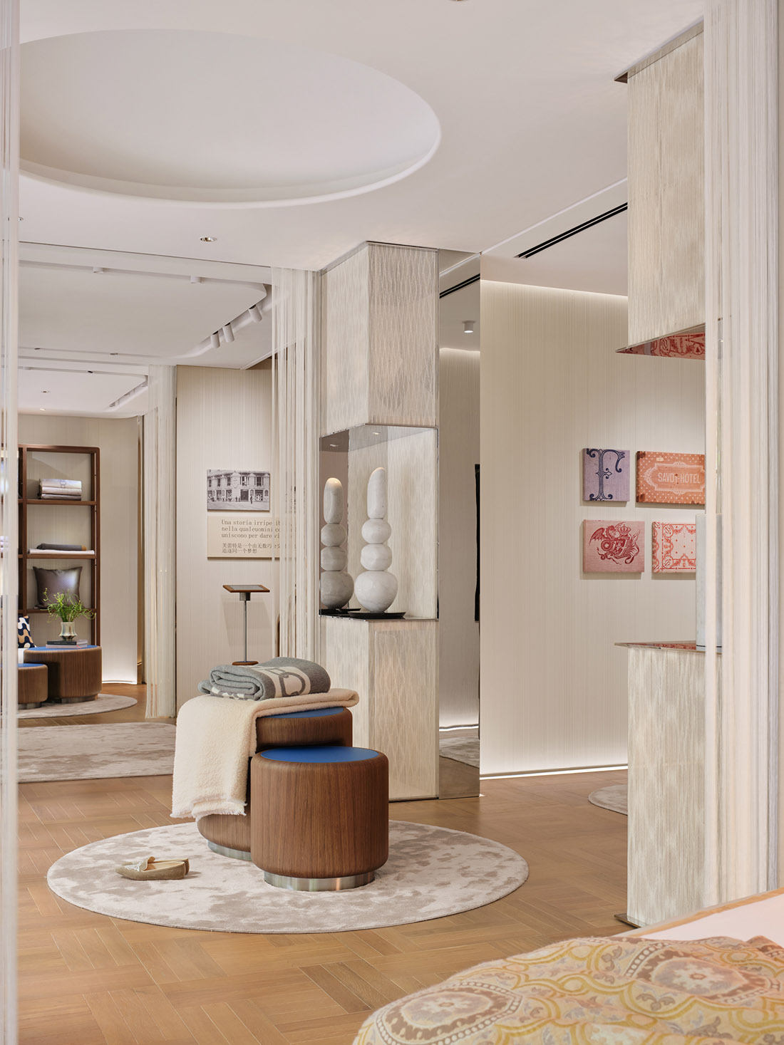 家纺产品零售店,零售店设计,零售店设计案例,零售店设计方案,创意零售店设计,概念店设计,商店设计,Frette全球首家新零售概念店：家外之家,Frette,上海,STILLYOUNG尚洋艺术