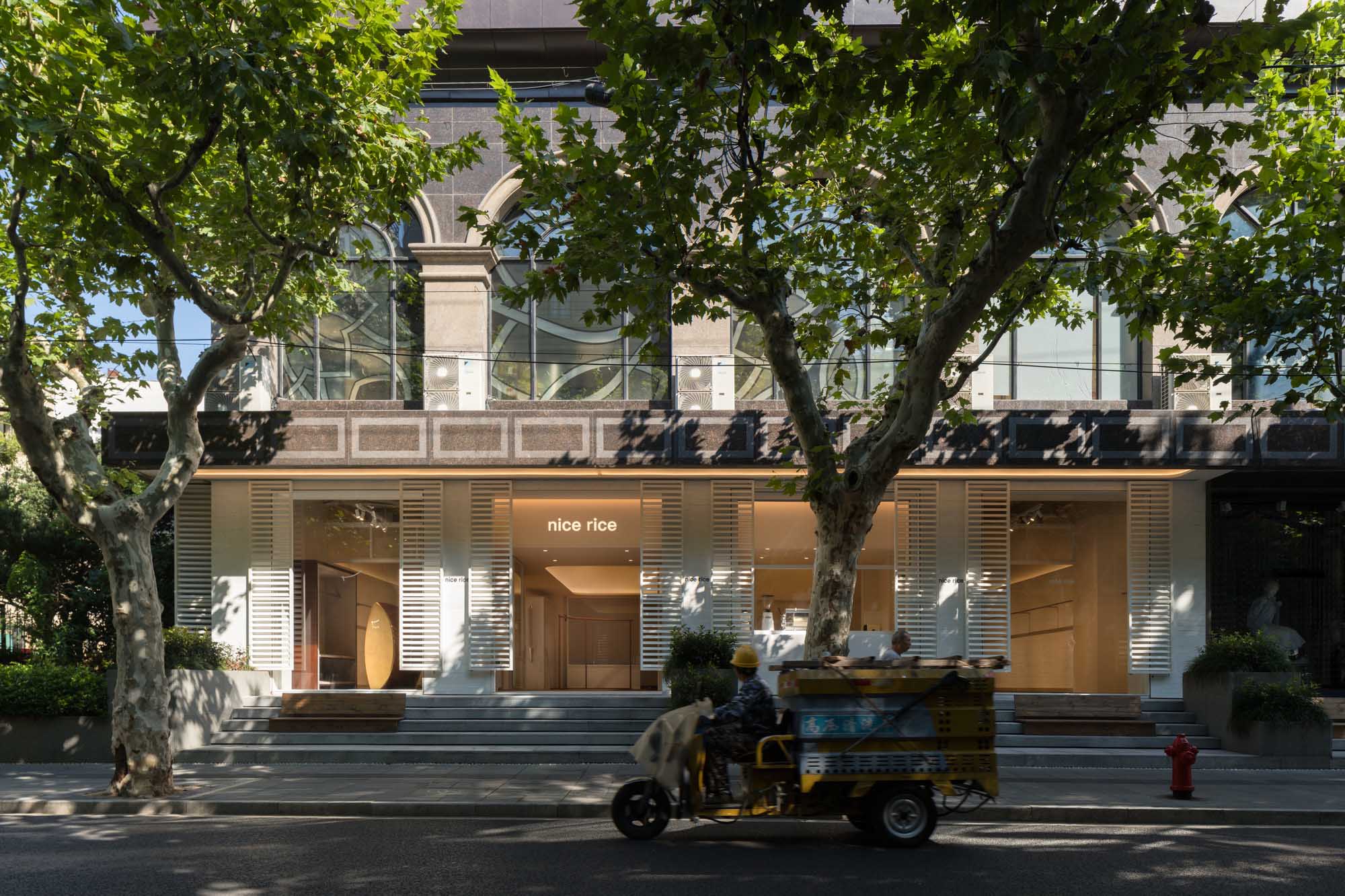 say architects,概念店设计,上海,nice rice,极简风格服装店设计,极简主义