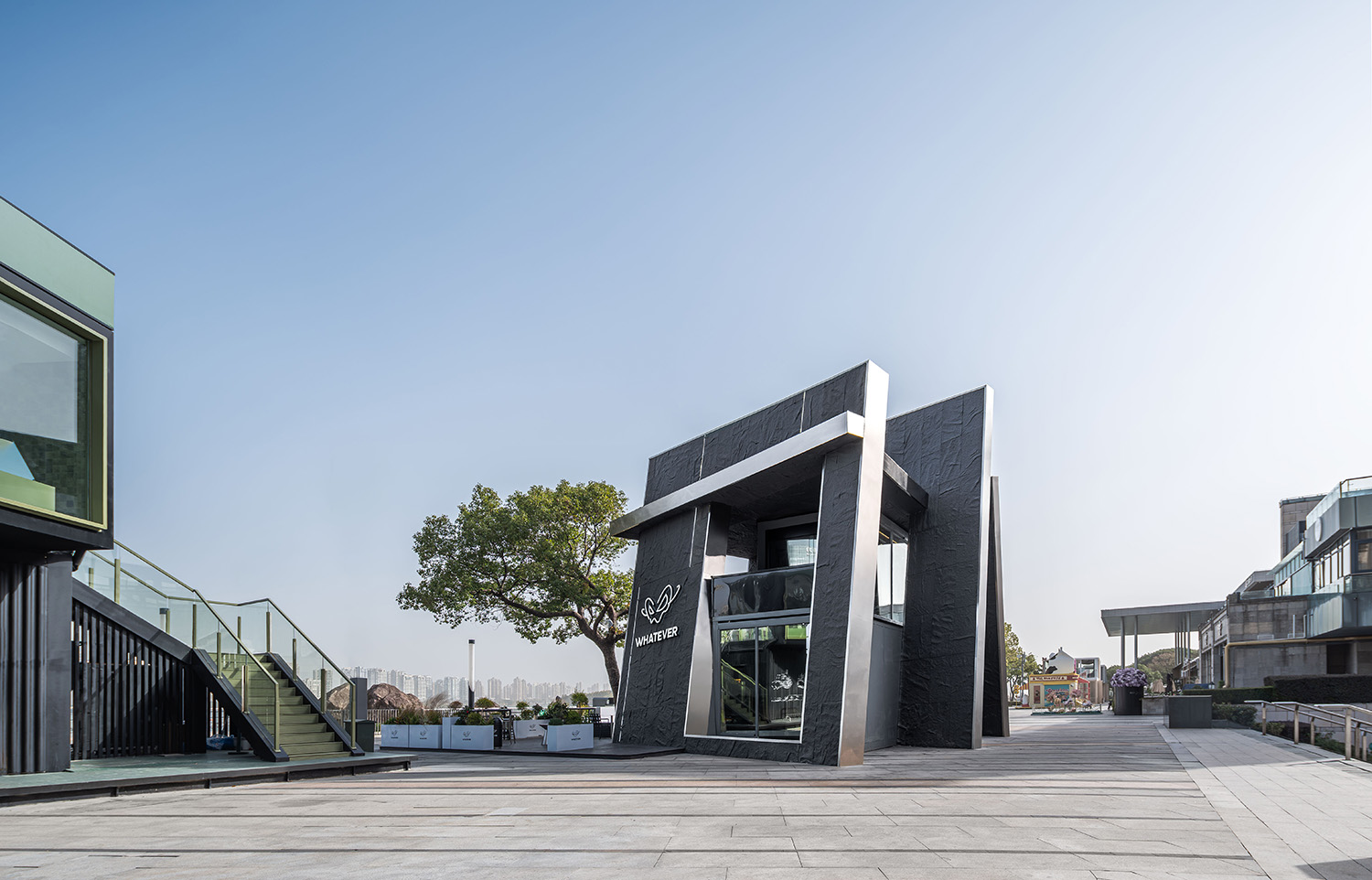 咖啡馆设计,湖景咖啡馆,度假区咖啡店设计,户外咖啡店设计,户外咖啡建筑,景点咖啡店设计,咖啡店设计案例,咖啡店设计方案,吴彦祖的咖啡馆-苏州Whatever咖啡,Whatever咖啡,苏州,平介设计,杨楠