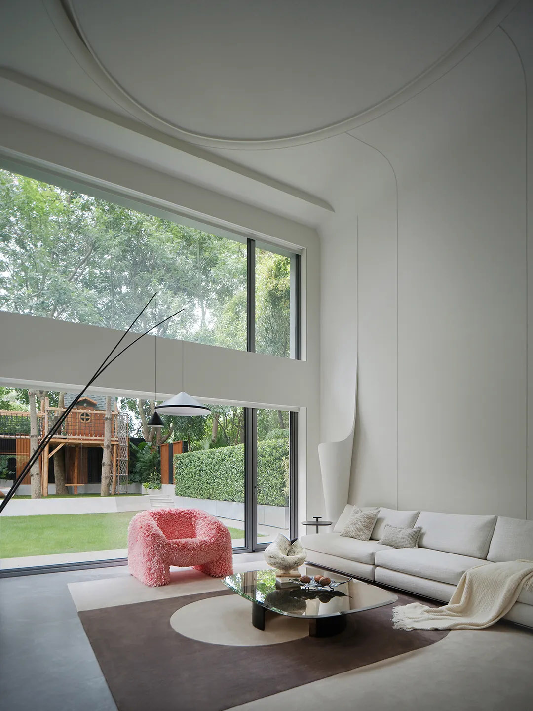 700㎡别墅设计,700㎡,别墅设计,大宅设计,别墅改造,半山别墅,豪宅设计,别墅设计案例,别墅设计方案,深圳·鲸山觐海半山观海别墅,深圳,STUDIO.Y室内设计事务所,余颢凌