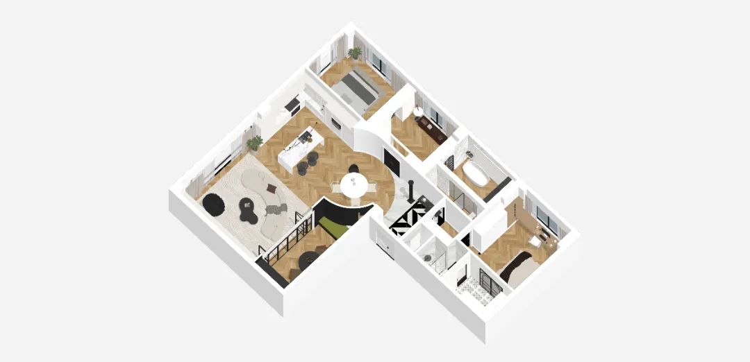 265㎡大平层设计,265㎡,大平层设计案例,住宅设计,法式风格家装设计,现代法式风格住宅,精装房改造,大平层设计,大平层设计方案,法式风格,上海,上海梧桐树下晶大厦-被Art Deco细节拿捏,示觉设计
