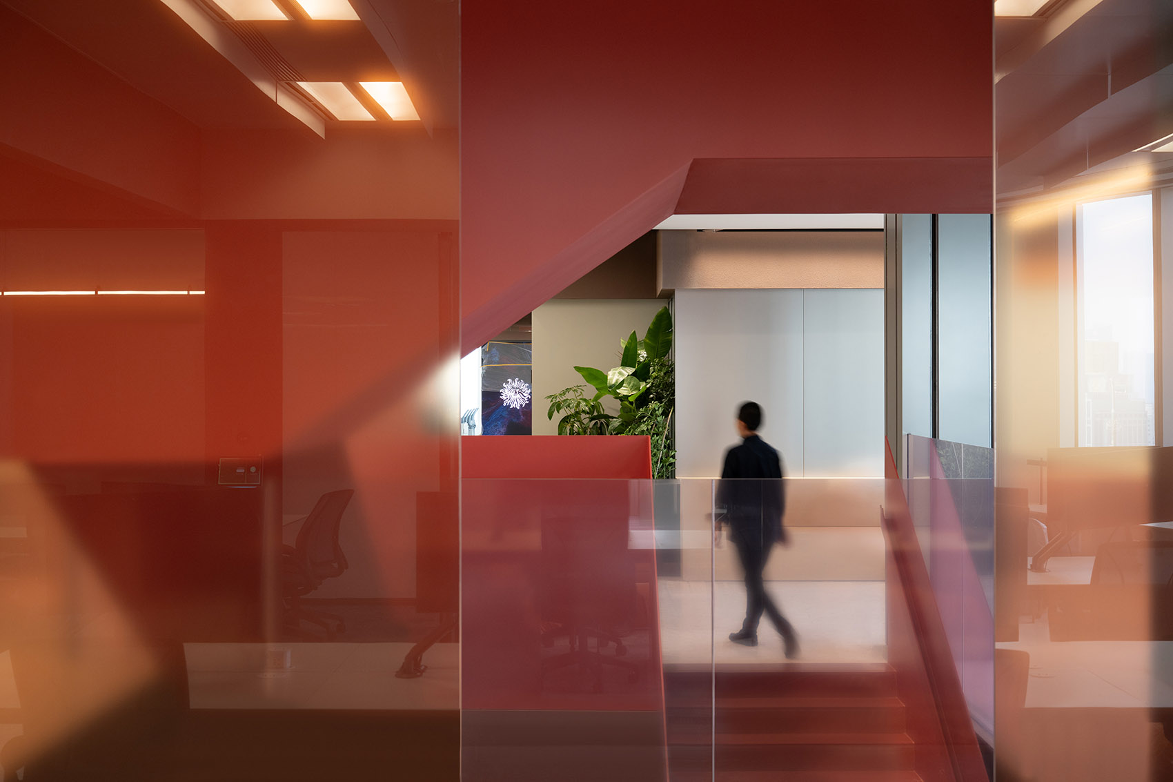 开放式办公室,办公室装修,IFG伊波莱茨建筑设计,办公室设计案例,办公室设计方案,阳狮集团上海办公总部,上海,办公室设计