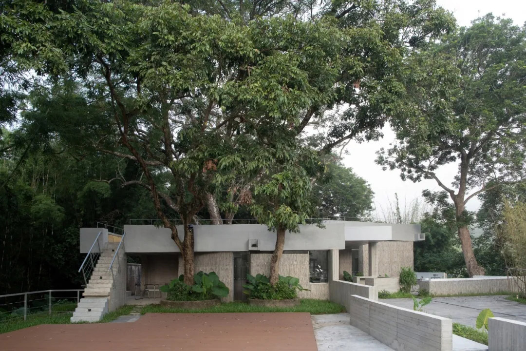 合造社建筑设计事务所,公园配套建筑设计,午倦宫,惠州,公园建筑设计,乡村河畔驿站,多功能空间,公共空间设计