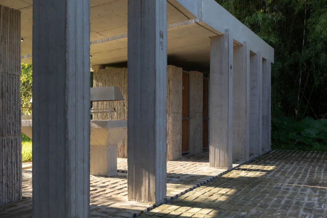 合造社建筑设计事务所,公园配套建筑设计,午倦宫,惠州,公园建筑设计,乡村河畔驿站,多功能空间,公共空间设计