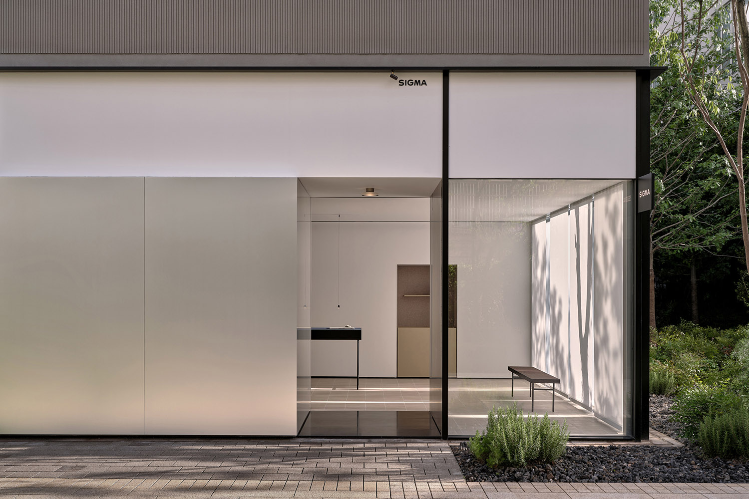 ONOAA STUDIO,商店设计,体验店,零售店设计,相机镜头体验店设计案例,体验店设计方案,极简主义,极简风格,SIGMA Space